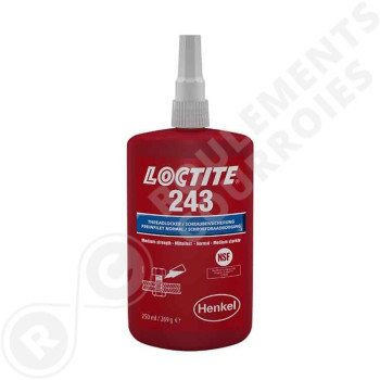 Le modèle de Frein filet normal STANDARD 243 250ml Loctite - 243-250ML-LOCTITE