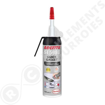 Le modèle de Silicone pour étanchéïté plane STANDARD SI 5980 100ml cartouche Loctite - SI-5980-100MLCART-LOCTITE