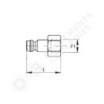 Le modèle de Coupleur pneumatique Mâle série Mignon filetage Femelle 1/8 - CPMF1/8MIGNON