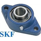 Palier ovale SKF + roulement serrage vis pointeaux ref FYTB17TF