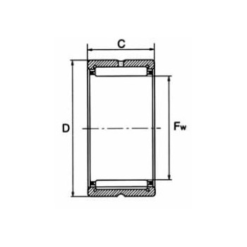 Le modèle de Roulement à aiguilles sans cage intérieure INA ref NKS65 - 65x85x28 - NKS65-INA