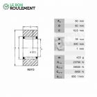 Galet à rouleaux ref RSTO40-X-INA