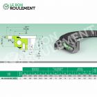 Couronne d'orientation ref ZBL.20.544.200-1SPTN