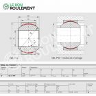 Rotule ref GE10-PW-ELGES