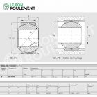 Rotule ref GE18-PB-ELGES