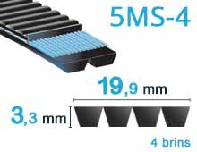 Nos modèles de Section multi 5MSx4 - 19.9x3.3